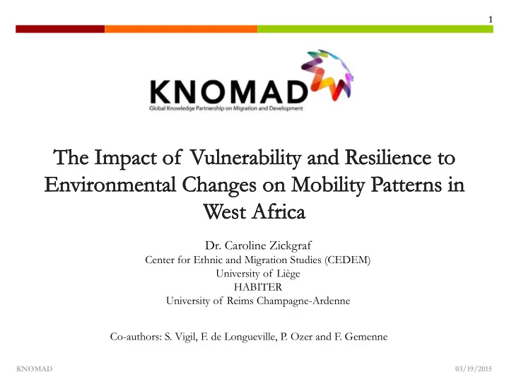 dr caroline zickgraf