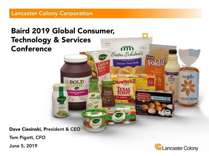 baird 2019 global consumer technology services conference