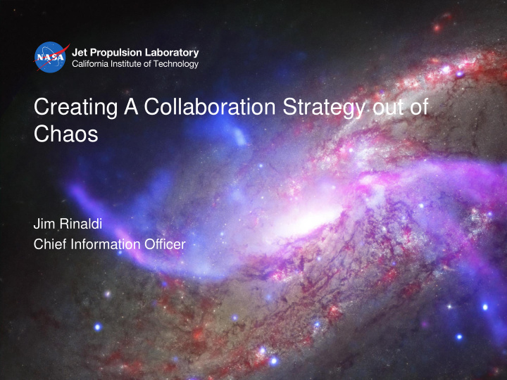 creating a collaboration strategy out of chaos