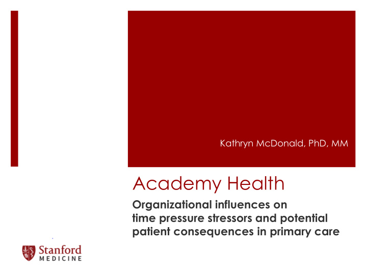 academy health