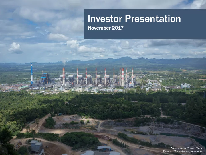 investor presentation