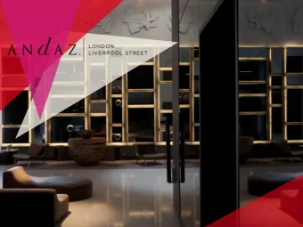 Unique design  Formerly the Great Eastern Hotel, Andaz London Liverpool Street is housed in a