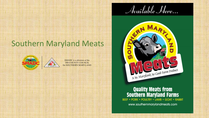 southern maryland meats