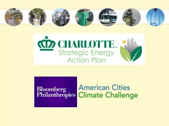 Charlotte City Council Resolution    Charlotte Strategic Energy Action Plan    Bloomberg