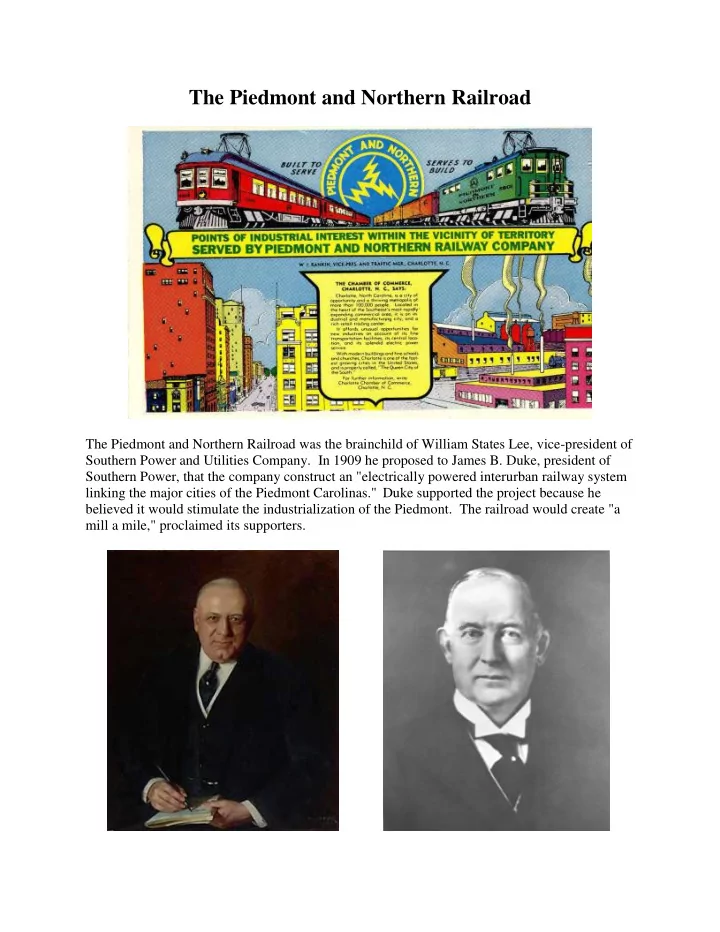 william states lee james b duke stock was sold in 1911