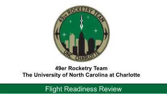 Flight Readiness Review  1  Agenda    Launch Vehicle    Recovery    Payload    Primary