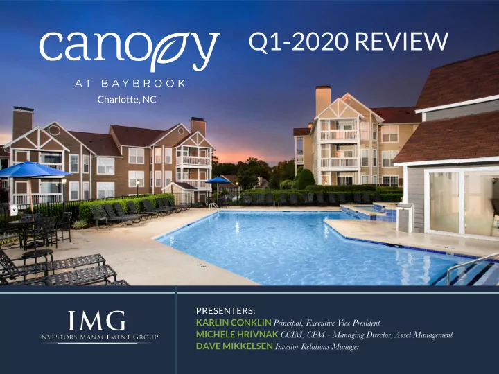 q1 2020 review