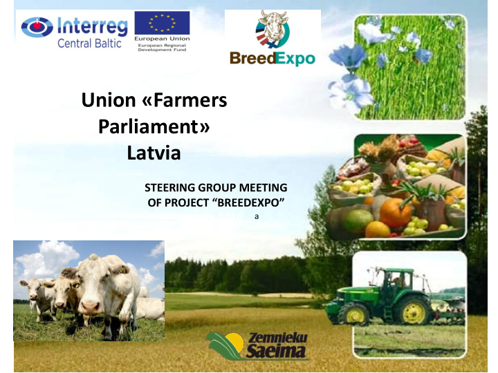union farmers parliament latvia