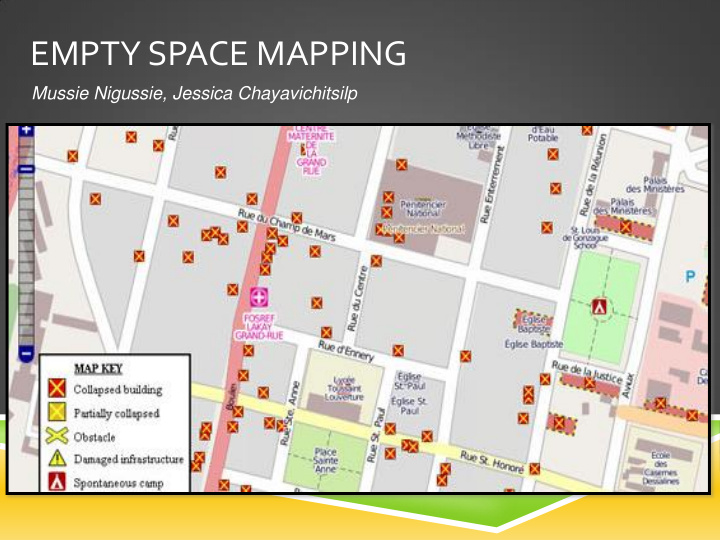 empty space mapping