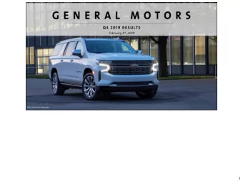 1  INFORMATION RELEVANT TO THIS PRESENTATION ing Statements: This presentation and related comments