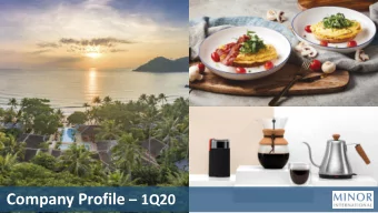 MINT  Vision To be a leader in delivering exceptional experiences that anticipate and satisfy