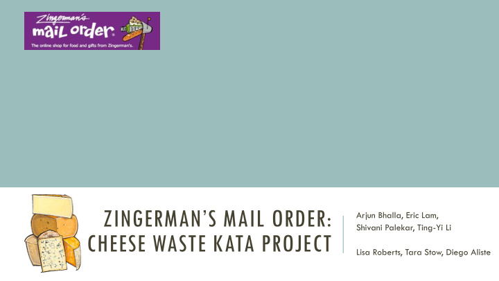 cheese waste kata project