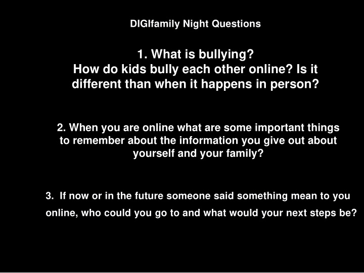 1 what is bullying how do kids bully each other online is