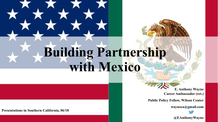 building partnership with mexico