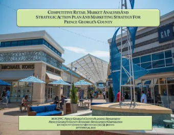 Prince Georges County Office of the County Executive  David S. Iannucci, Assistant Deputy Chief