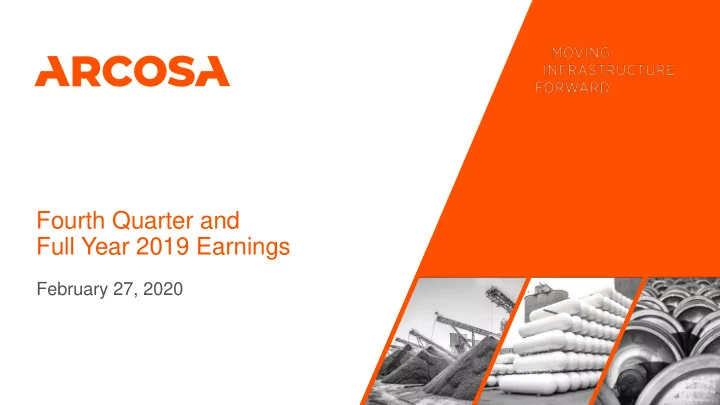 full year 2019 earnings