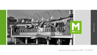 460 Virginia Avenue, Indianapolis, In 46203  - 317.226.9500  The Milhaus Difference  Har  Hard To