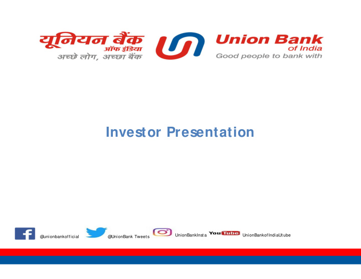 investor presentation