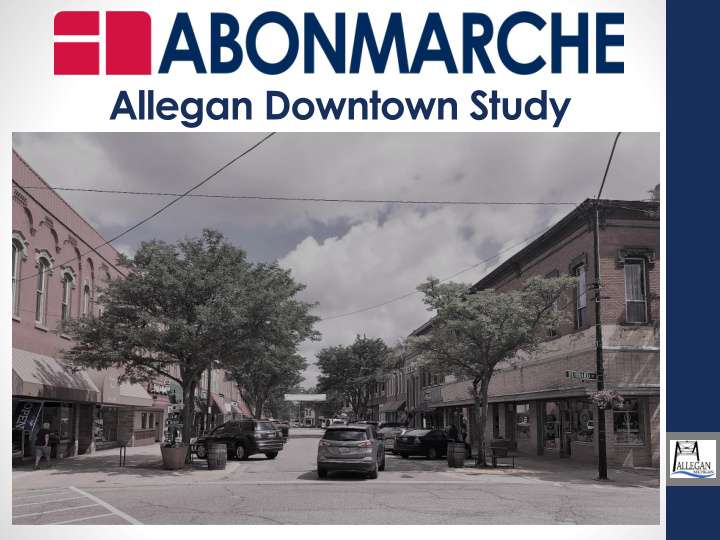 allegan downtown study background