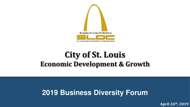 city of st louis