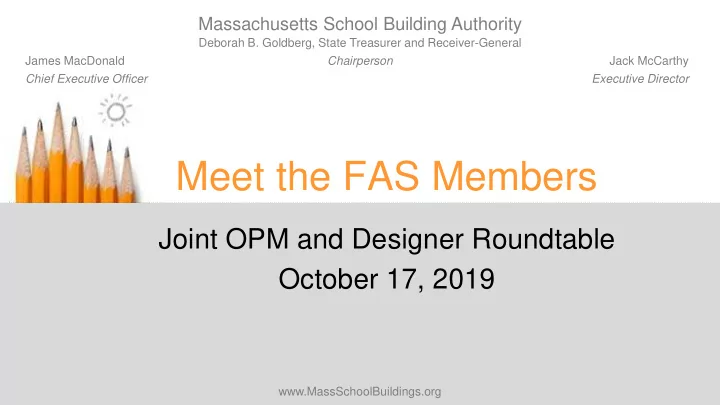 meet the fas members
