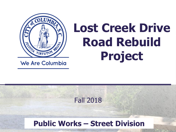road rebuild