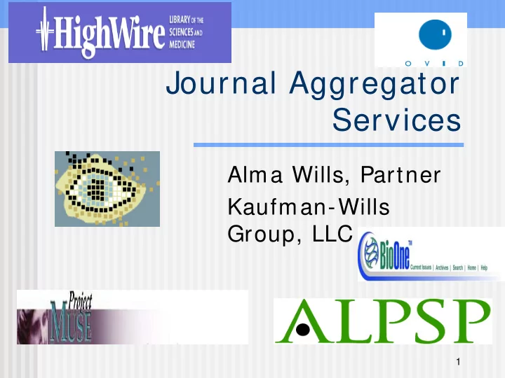 journal aggregator services