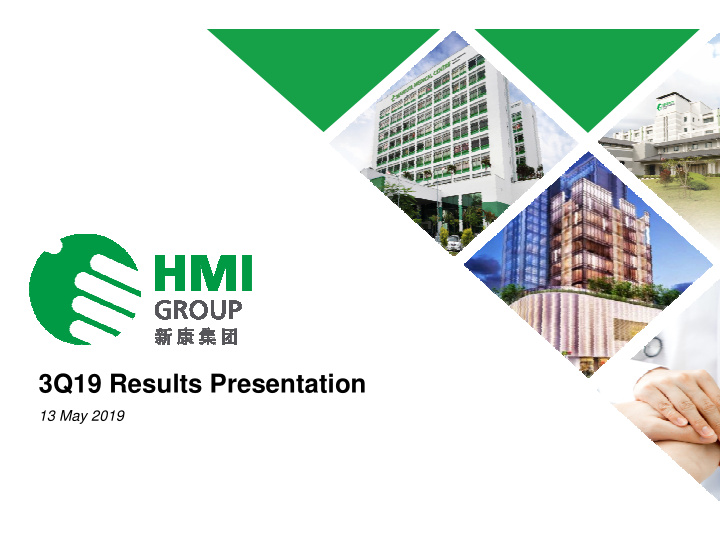 3q19 results presentation