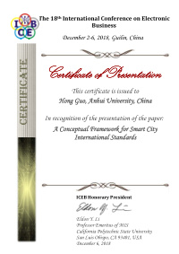 certificate o certi icate of presentation presentation
