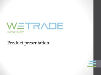 Product presentation  Content  Types of products  Pre-cooked products  Delicacy products