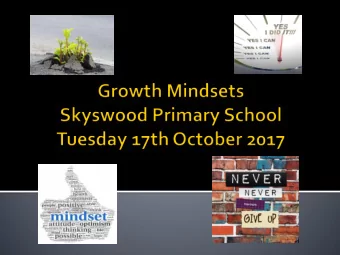 We now understand more about ourselves as learners  than ever before.  With a fixed