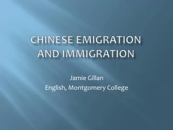 Jamie Gillan  English, Montgomery College  Just as the waves in the sea are ever seething and