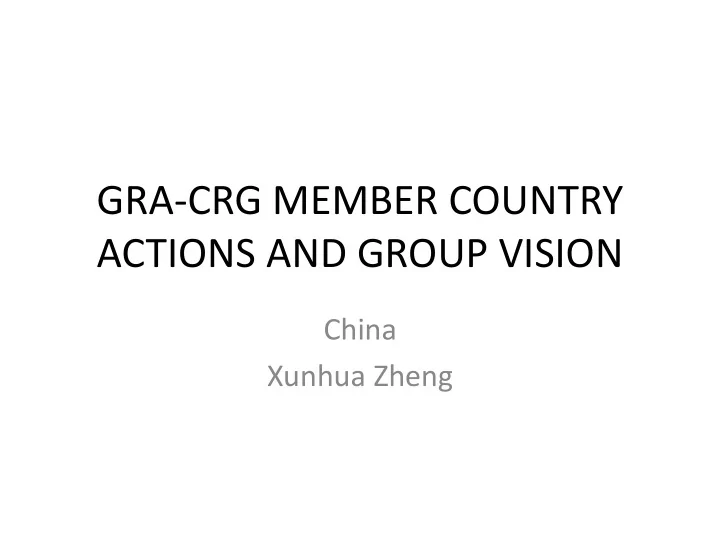 gra crg member country