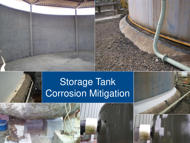 corrosion mitigation