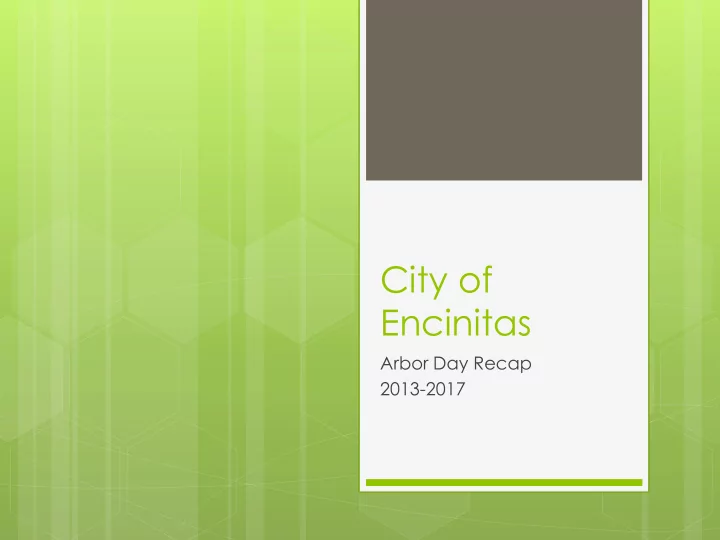 city of encinitas