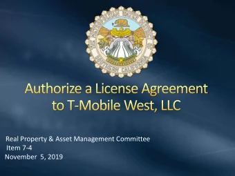 Item 7-4  November  5, 2019  LOS ANGELES  Jensen Water  Treatment Plant  VENTURA  SAN BERNARDINO