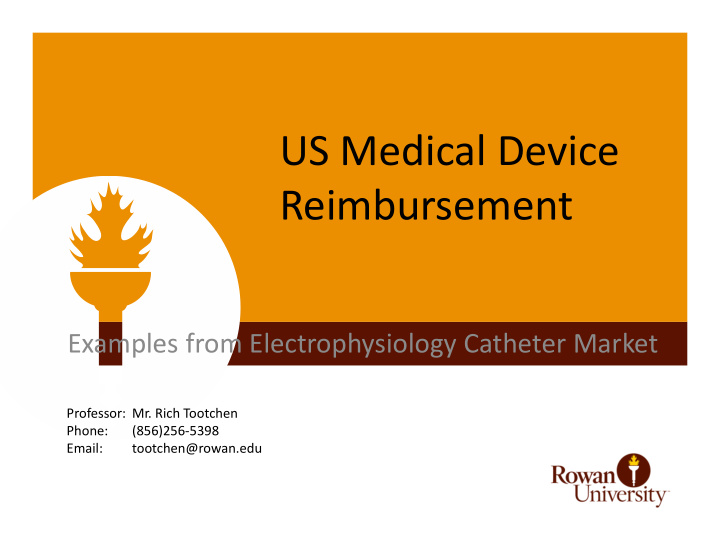 us medical device reimbursement