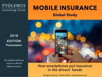 Presentation  About PTOLEMUS Consulting Group  The first strategy consulting &amp; research firm