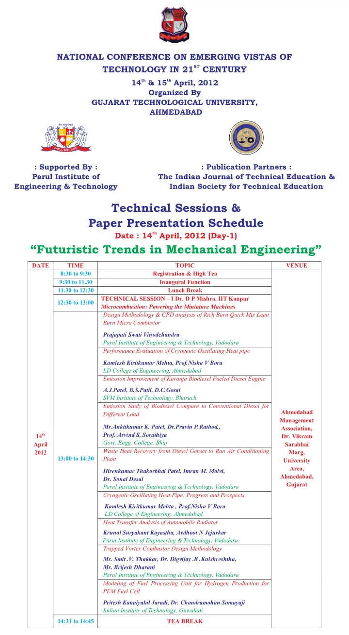 futuristic trends in mechanical engineering