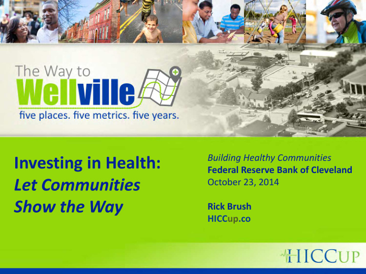 investing in health