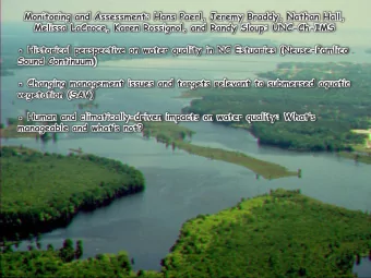 82667701  LNBA  Key links between water quality and SAVs:  Nutrients and Light Attenuation