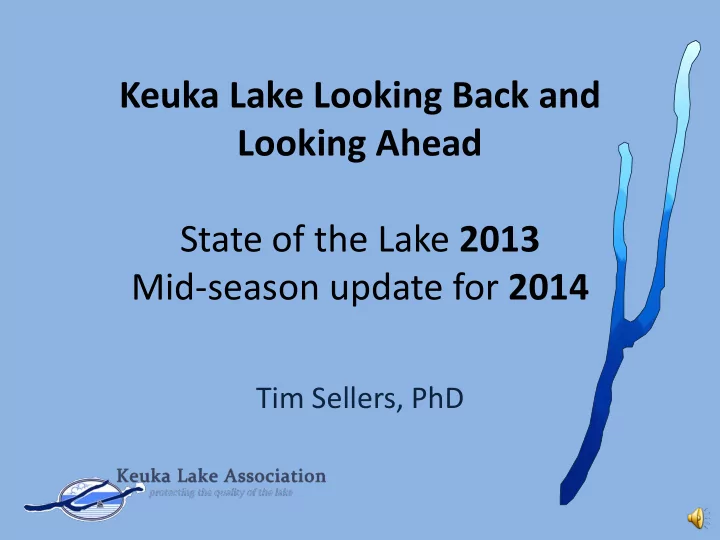keuka lake looking back and