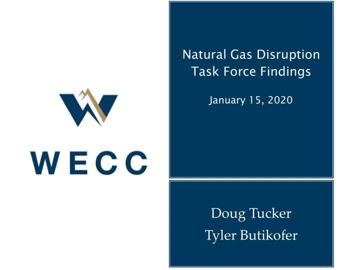 doug tucker tyler butikofer study purpose
