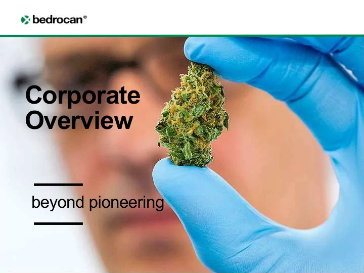 corporate overview