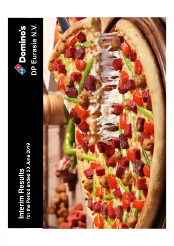 Interim Results  Disclaimer  This Presentation is not an offer to buy or sell any securities. Save