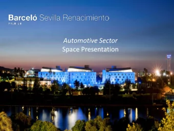 Space Presentation  KEY POINTS  Distance to the airport (15 minutes)  Drive routes and access