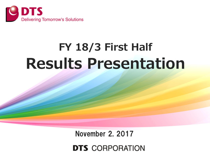 results presentation