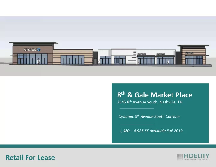 8 th gale market place