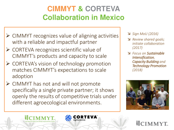 collaboration in mexico