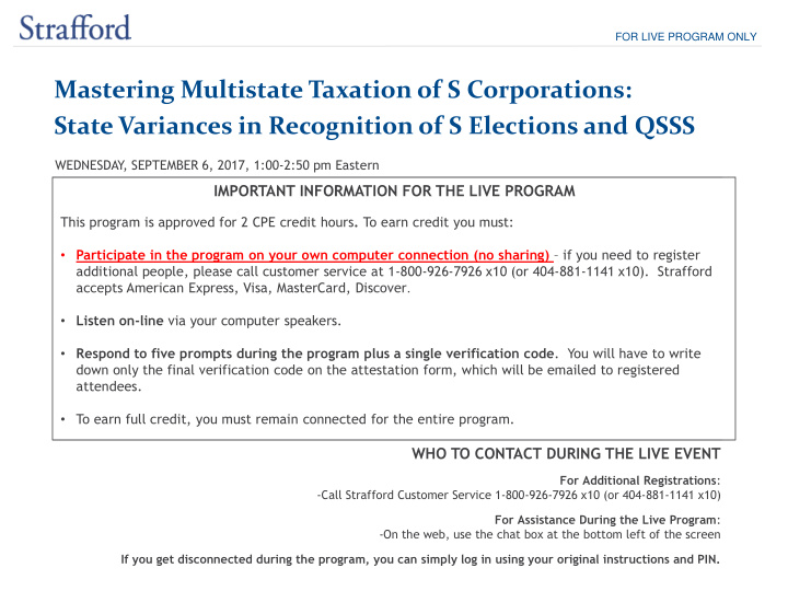 mastering multistate taxation of s corporations state